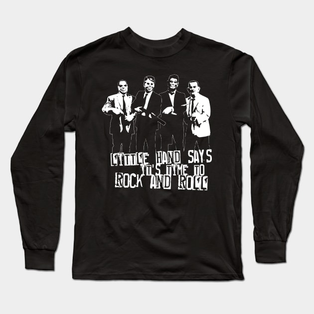 Its time to rock n roll movie gift for fans Long Sleeve T-Shirt by Madisen Harvey